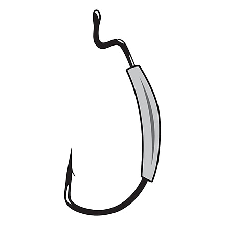 Gamakatsu Weighted Superline Ewg 5/0-1/8, 5 Hks P/P 74415-1/8