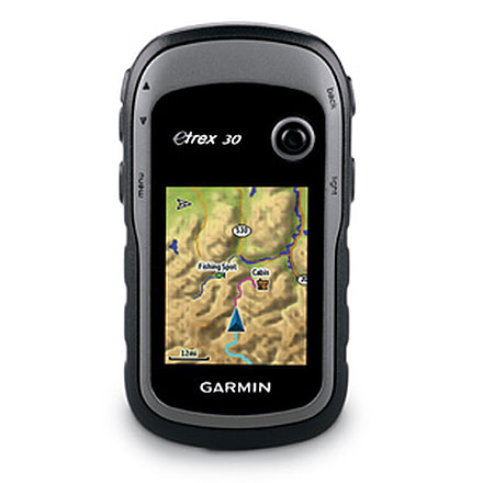 Gamin Etrex 30 Worldwide Handheld Gps Black Front