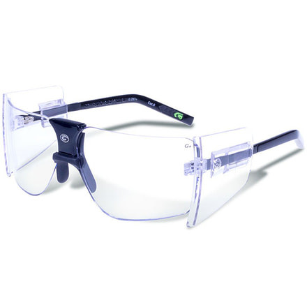 Gargoyles 85s Sunglasses w/ Black Frame, Clear Lens GAR10700077, EDEMO1