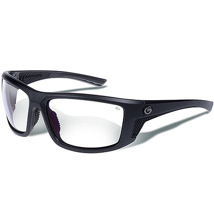 Gargoyles Stance Sunglasses, Matte Metallic Graphite Frame, Clear Lens GAR10700152