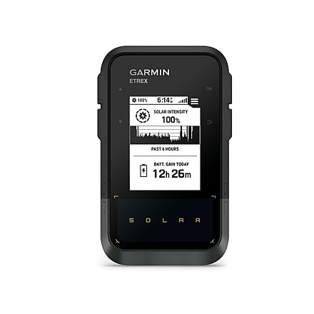 Garmin 0100278200 ETrex Solar GPS/Smart Features, 28MB Memory Black 2.20 Transf