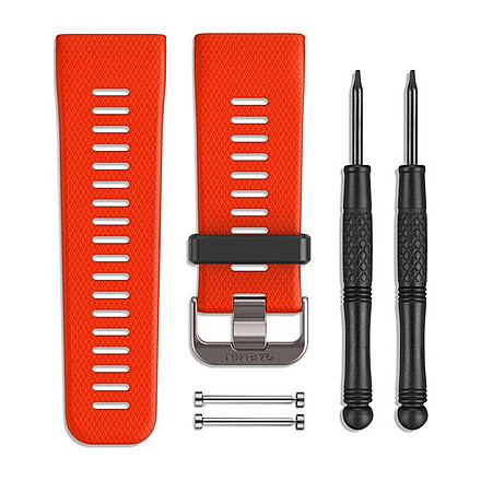 Garmin Accessory Bands Reg, Vivoactive HR, Lava Red, Regular 010-12497-03
