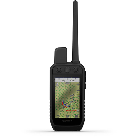 Garmin Alpha 200 Plus Dog Tracking and Training Handheld GPS, Black/Orange, 010-04014-00