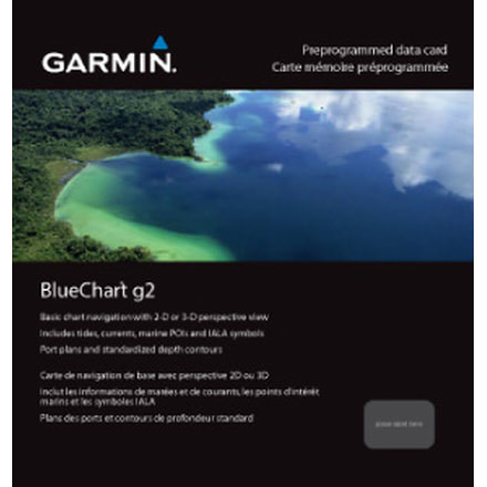 Garmin BlueChart g2 Baltic Sea East Coast v2010.5-v12 microSD Card w/SD Adapter 010-C0849-20
