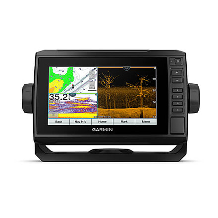Garmin Echomap UHD 73cv Fishfinder, US LakeVu g3, w/GT24 XDCR, Black, 010-02334-01