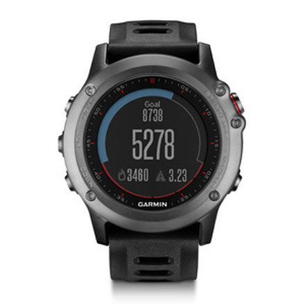 Garmin Fenix 3 Multisport Training GPS Watch Bundle,Black w/HRM-Run Monitor 010-01338-10