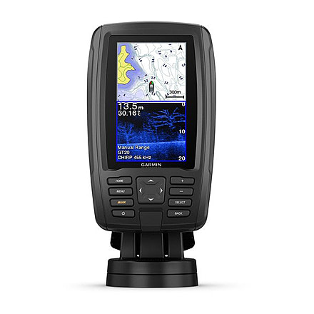 Garmin Fishfinder ECHOMAP Plus 45cv, Canada LakeVu g3 w/GT20 xdcr 010-01887-05