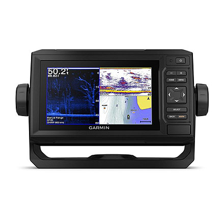 Garmin Fishfinder ECHOMAP Plus 63cv, US LakeVu g3, w/GT20 xdcr 010-01889-05