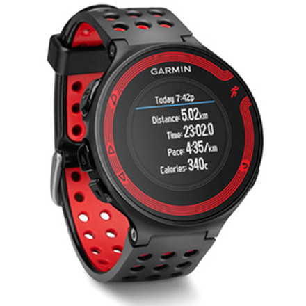 Garmin Forerunner 220 black/red GPS running watch 010-01147-00