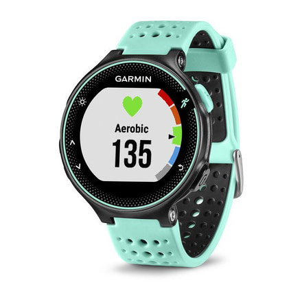 Garmin Forerunner 235, GPS Watch, NA/PAC, Black/Frost Blue 010-03717-48