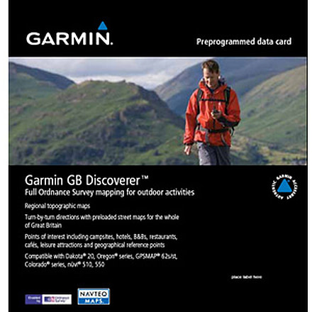 Garmin GB Discoverer 1:50K - All Regions of England