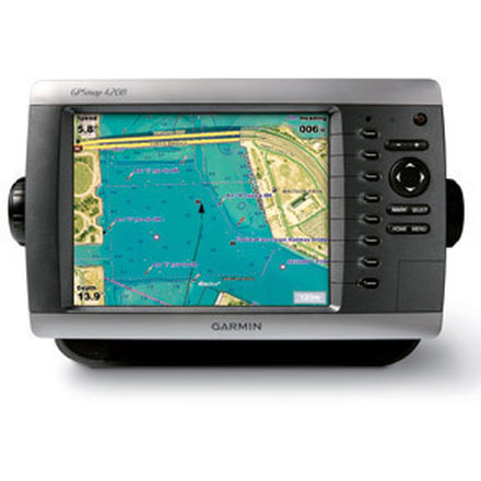 Garmin GPSMAP 4208 w/Ext GPS sensor, worldwide satellite imagery, built-in BlueChart g2 for US coastal, g2 Vision compatible GPS Digital Navigation GA-ND-010-00591-01 w/ Free S&H