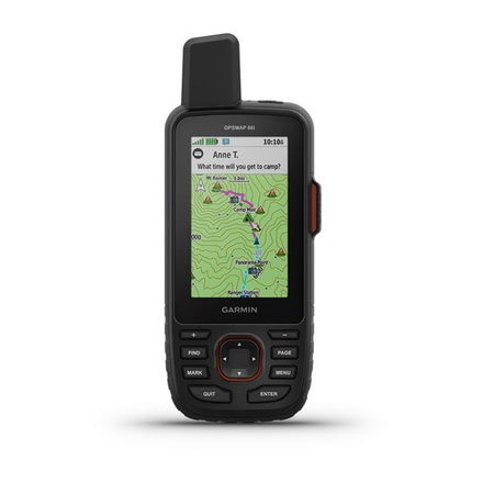 Garmin GPSMAP 66i GPS Handheld and Satellite Communicator, Black 010-02088-01