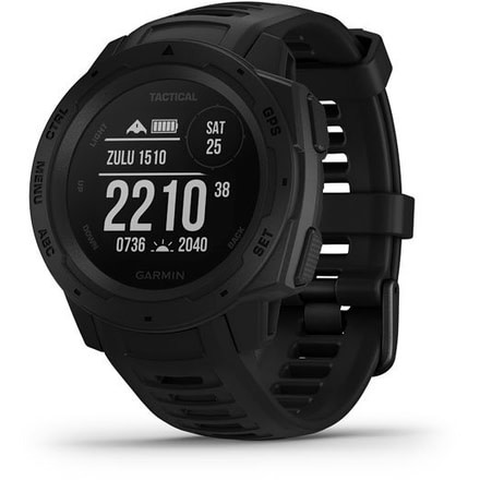 USED Garmin Instinct Tactical GPS Watch, Black, 010-02064-70, EDEMO1