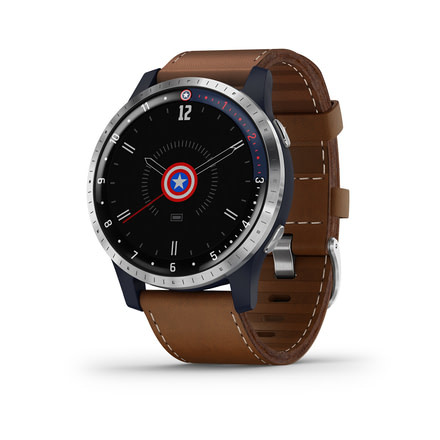 Garmin Legacy Hero Series, First Avenger Watch, Brown/Black, Large, 010-02174-41
