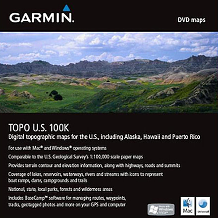 Garmin MapSource TOPO U.S. DVD ROM 010-11001-01 w/ Free S&amp;H