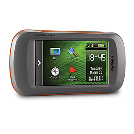 Garmin Montana 650 Landscape Position