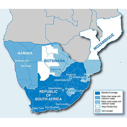 Garmin nuMaps Onetime City Navigator Southern Africa NT CD-ROM 010-11441-03