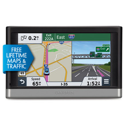 Garmin Nuvi GPS 2497 w/ Lifetime Maps and Traffic 010-01124-30