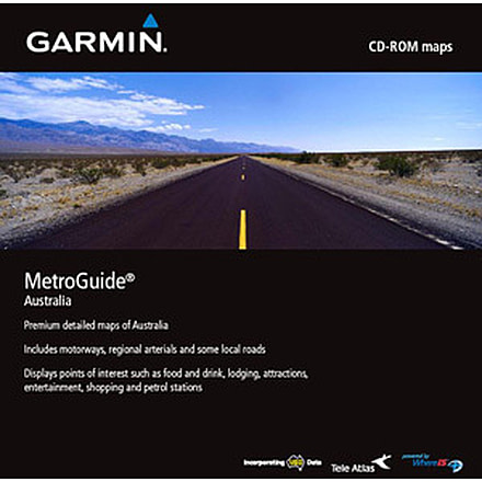 Garmin On the Road Maps GPS MapSource MetroGuide Australia 010-10402-00 w/ Free S&H