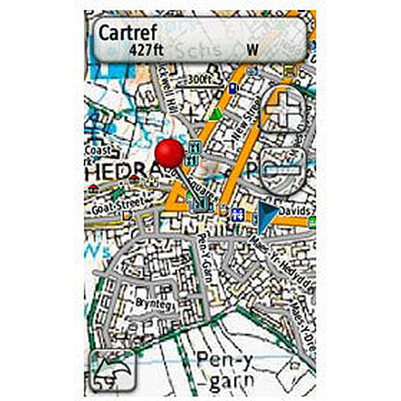 Garmin On the Trail Maps GPS GB Discoverer-Cleveland Way 010-C0972-00