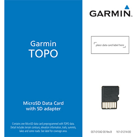 Garmin On the Trail Maps GPS TOPO Canada - Manitoba 010-C0931-00 w/ Free S&amp;H