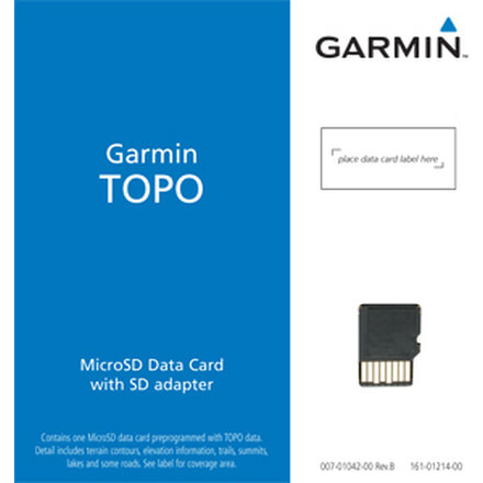 Garmin On the Trail Maps GPS TOPO Canada - PEI-NB-NS 010-C1009-00 w/ Free S&amp;H