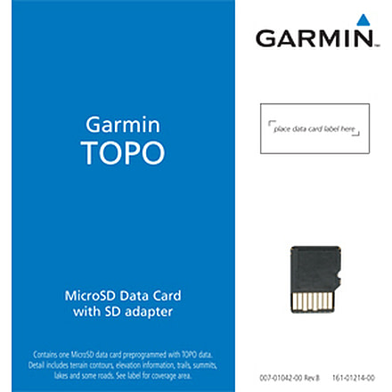 Garmin On the Trail Maps GPS TOPO Canada - Yukon 010-C0941-00 w/ Free S&amp;H