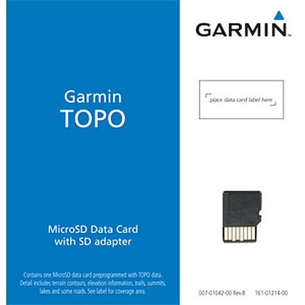 Garmin On the Trail Maps GPS TOPO U.S.-Mountain West-North 010-C0901-00 w/ Free S&amp;H