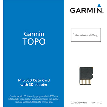 Garmin On the Trail Maps GPS TOPO U.S.-Mountain West-South 010-C0902-00 w/ Free S&amp;H