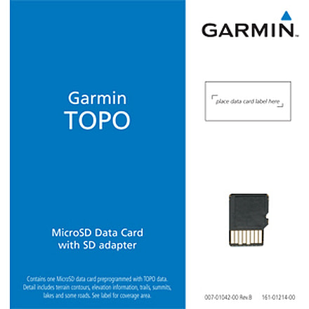 Garmin On the Trail Maps GPS TOPO U.S.-Upper East Coast 010-C0907-00 w/ Free S&amp;H