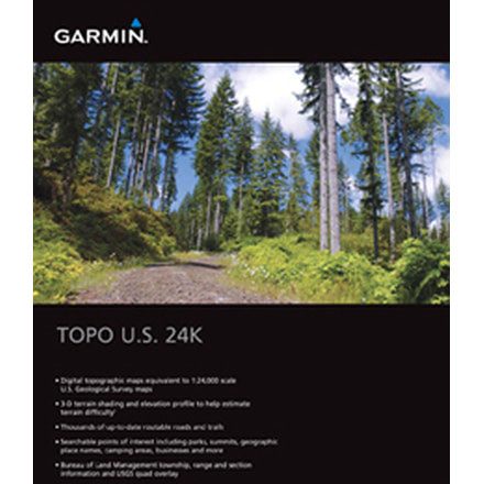 Garmin On the Trail Maps GPS TOPO U.S. 24K Mountain Central - Colorado &amp; Utah 010-C0950-00 w/ Free S&amp;H