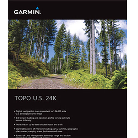 Garmin On the Trail Maps GPS TOPO U.S. 24K Northwest - Oregon &amp; Washington 010-C0948-00 w/ Free S&amp;H