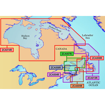 Garmin On The Water GPS Cartography BlueChart g2: Canada East Map w/ Free S&amp;H