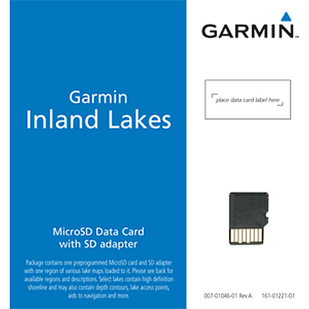 Garmin On the Water Maps GPS US Inland Lakes - Northeast 010-C0509-00 w/ Free S&amp;H