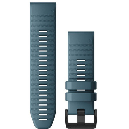 Garmin Quick Fit 26 Watch Band, Lakeside Blue Silicone, 26 mm, 010-12864-03