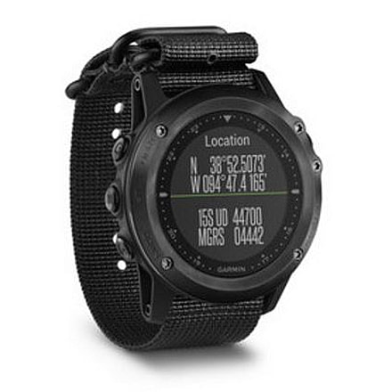 Garmin Tactix Bravo Tactical GPS Watch w/Nylon Black Strap 010-01338-0A