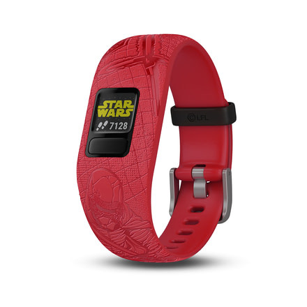 Garmin Vivofit jr. 2, Kid's Activity Tracker, Star Wars - Dark Side, Red 010-01909-3B