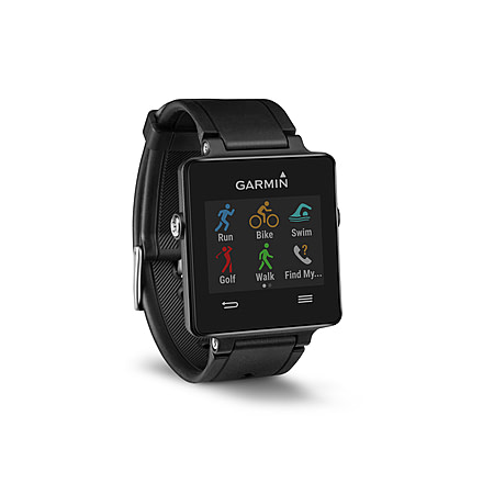 Garmin vvoactive GPS Smartwatch with Heart Rate Monitor, Black 010-01297-10