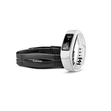 Garmin vvofit 2 with Heart Rate Monitor, White 010-01503-31