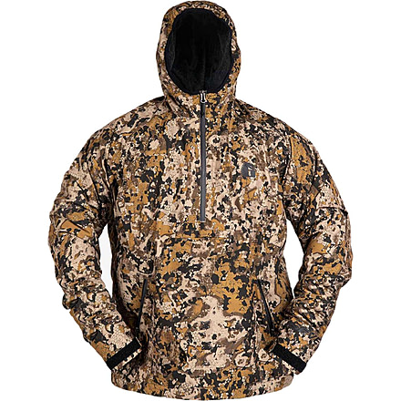 Gator Waders Waterproof 1/2 Zip Bog Hoodie - Mens, 7 Brown, Large, BOG51ML