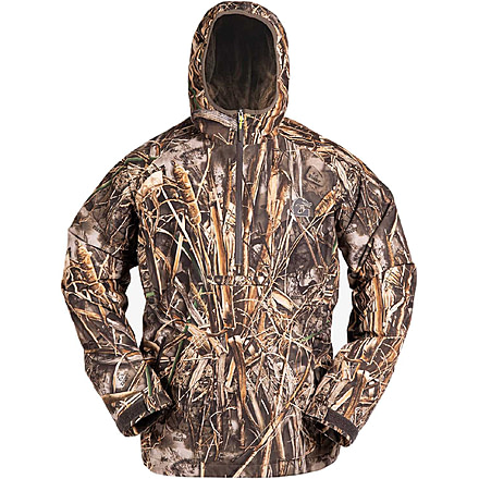 Gator Waders Waterproof 1/2 Zip Bog Hoodie - Mens, Realtree Max-7, Extra Large, BOG58MXL