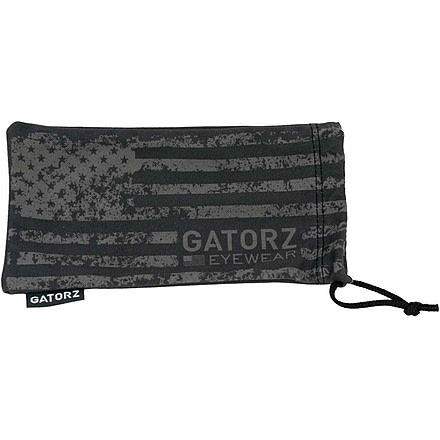 Gatorz American Flag Pouch, Microfiber, Double Sided, Black, AM FLAG-POUCH
