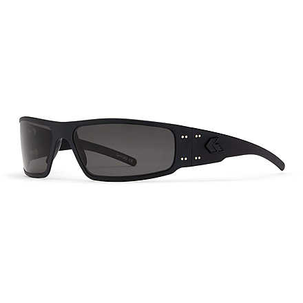 Gatorz Mag Sunglasses, Black Frame, Gray Lens, GZ-01-001