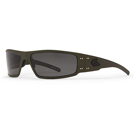 Gatorz Magnum Milspec Ballistic Z87.1 Sunglasses, Cerakote OD Green Frame, Smoke w/Anti-Fog Lens, GZ-01-202