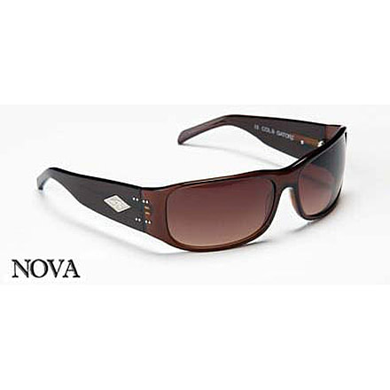 Gatorz Nova, Brown Frame, Brown Gradient Lens