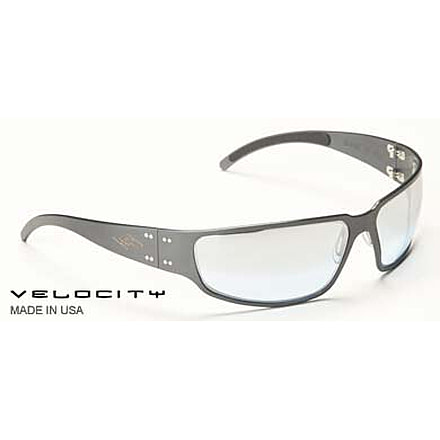 Gatorz Velocity, Gunmetal Frame, Blue Gradient Lens