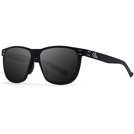 Gatorz Wraith Sunglasses, Black, Engraved Logo, Smoke, 841235127779