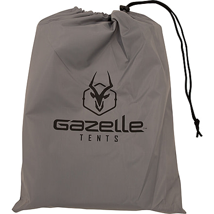 Gazelle Tandem 6-Sided Gazebo Footprint, Black, GA118