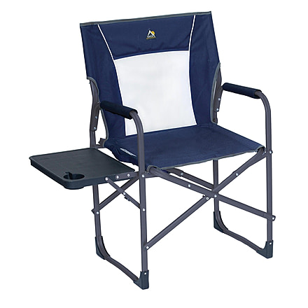 GCI Outdoor Slim-Fold Directors Chair, Indigo, slim-fold-directors-chair